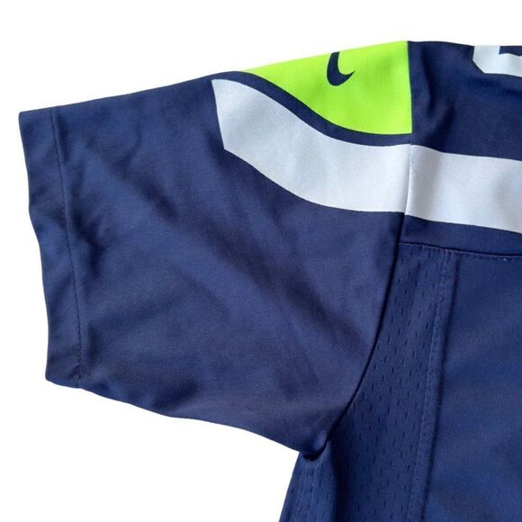 Nike On Field Seattle Seahawks Russell Wilson #3 Jersey Youth Large (14/16) - Picture 7 of 10
